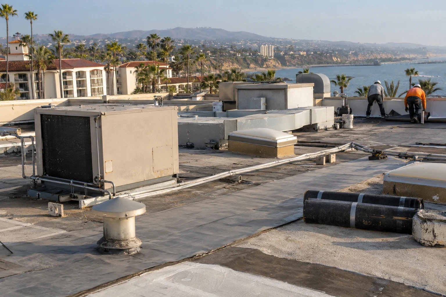 Commercial Roofing for Hospitality Groups in Burbank, CA