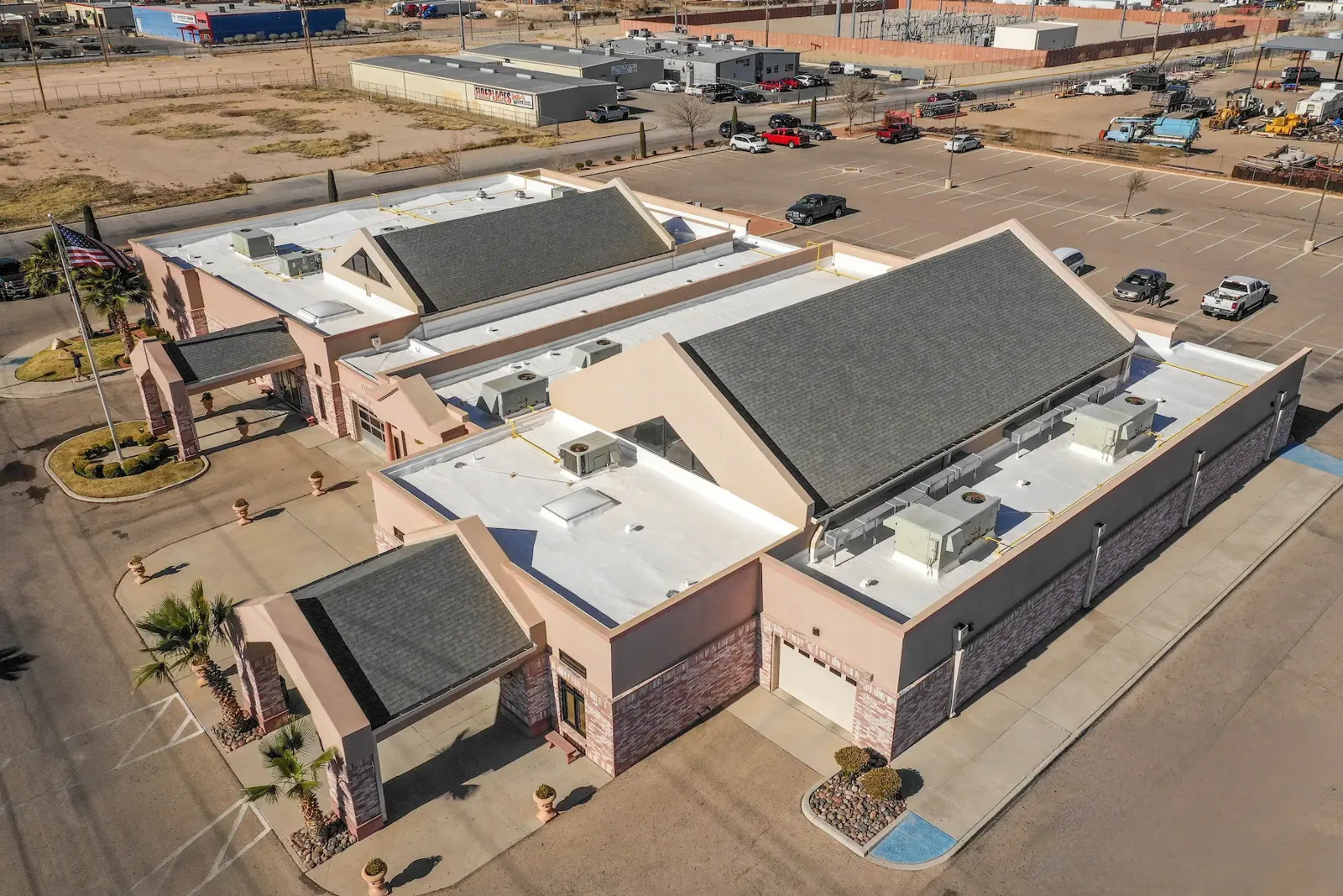 Spray Polyurethane Foam Roofing in Burbank, CA