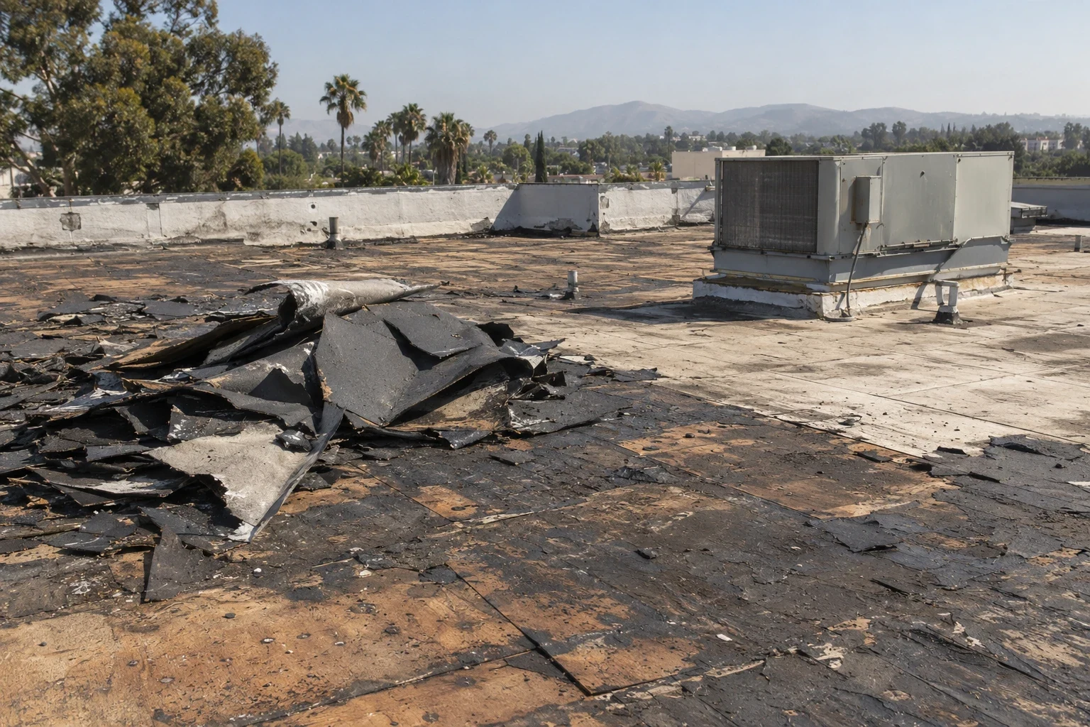 Commercial Roof Replacement in Burbank, CA
